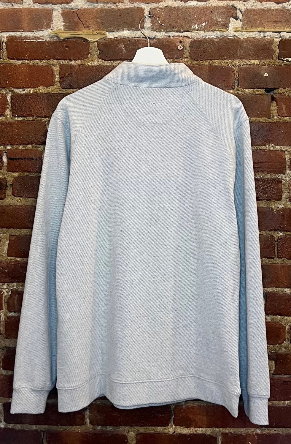 7Diamonds Light Grey Quarter Zip (4Way Stretch)