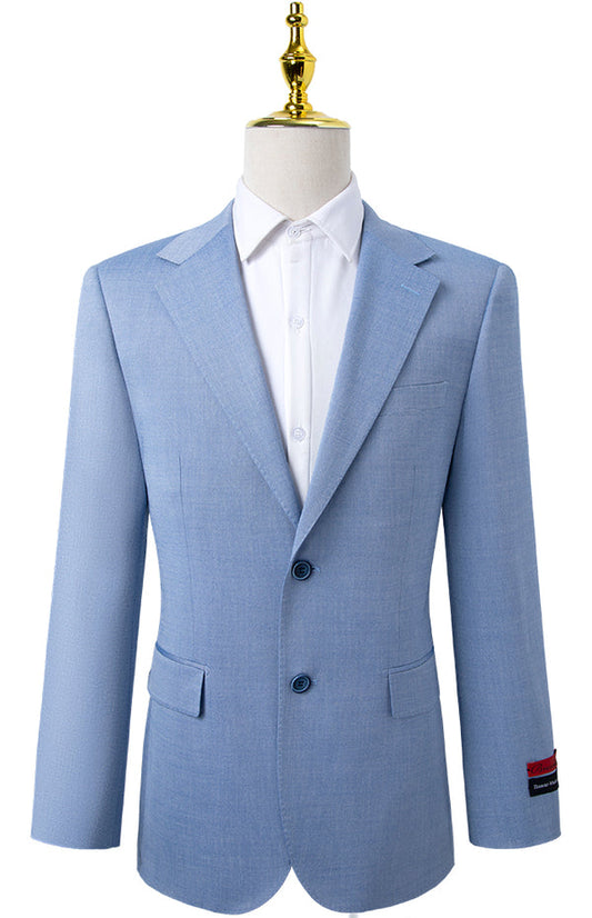 Oran Tailored Summer Blue Suit