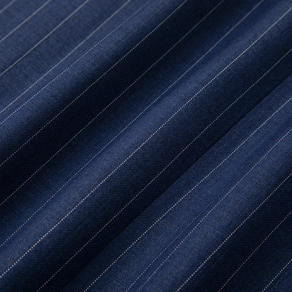 Oran Tailored Executive Blue Pinstripe Suit – Sharp & Refined