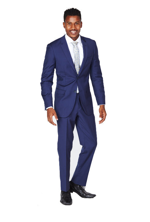 The Beautiful Blue Super 150’s Wool Suit – Effortless Sophistication