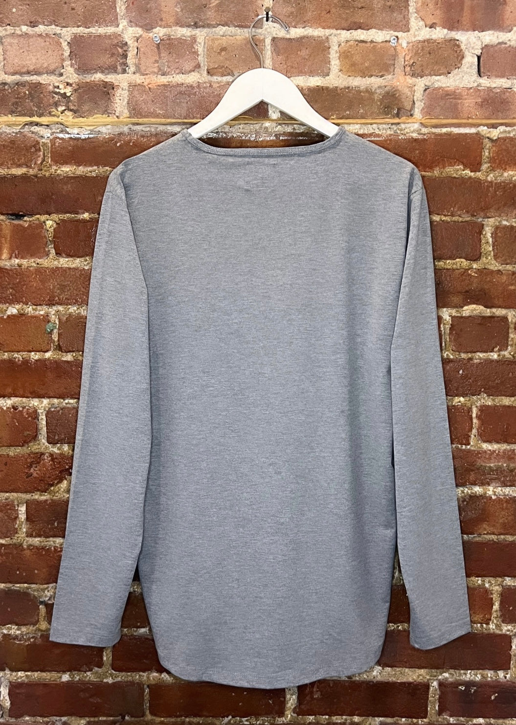 CUTS Grey Long Sleeve Crew Tee