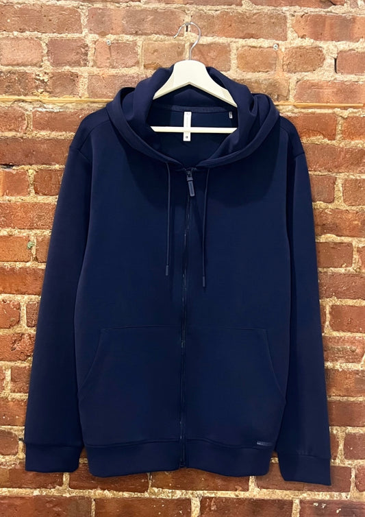 7Diamonds Navy Zip Up Hoodie