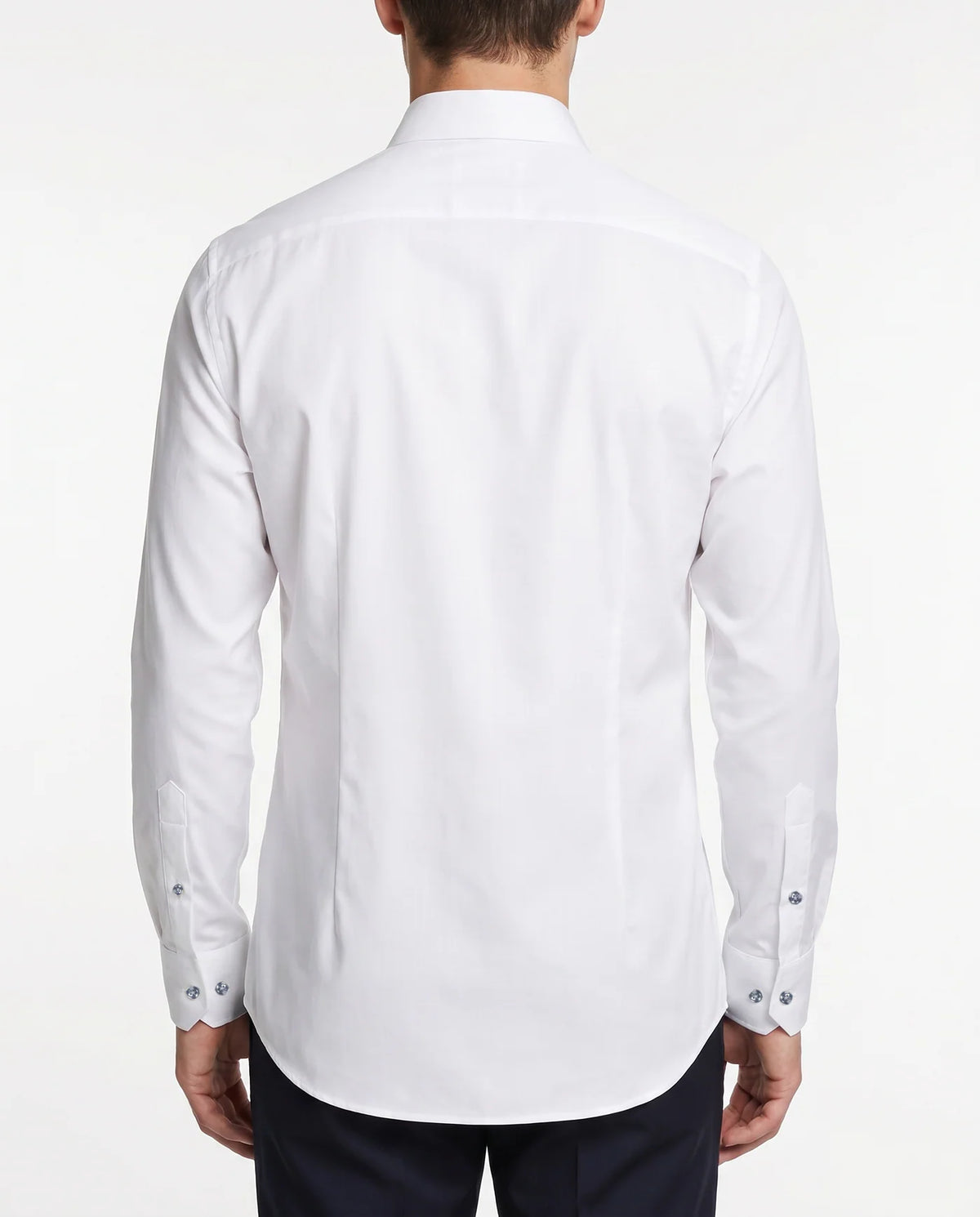 White Long Sleeve Button Down