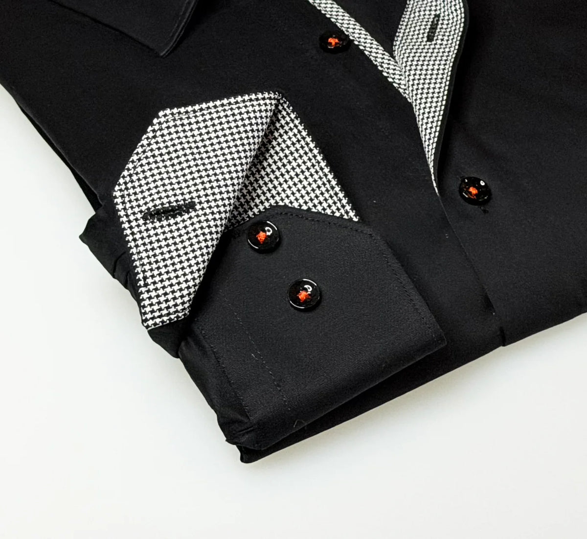 Black Long Sleeve Button Down
