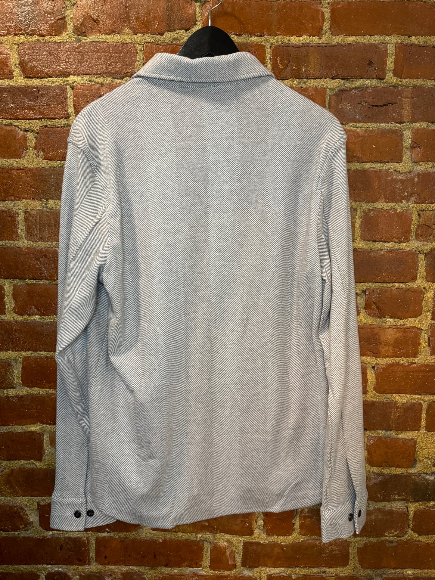 7Diamonds Light Grey Button Shacket