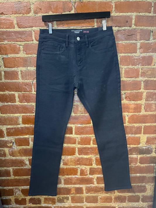 7 Diamonds Classic Navy Slim-Fit Jeans