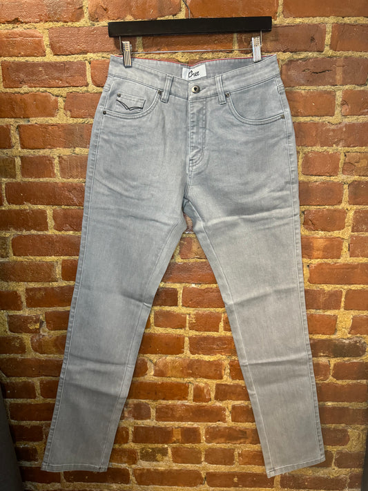 ORAN Light Grey Slim Fit Jeans