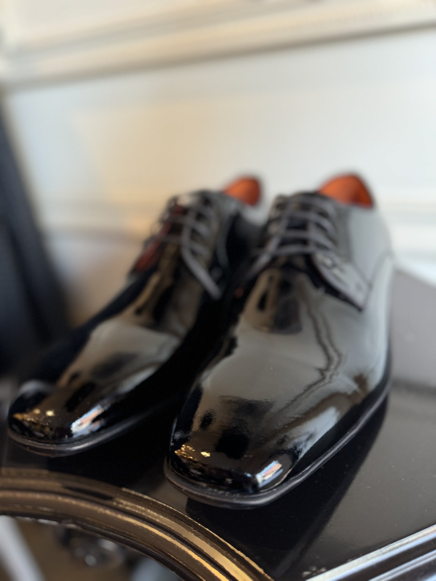 ETERI Elegant Tuxedo Leather Shoes