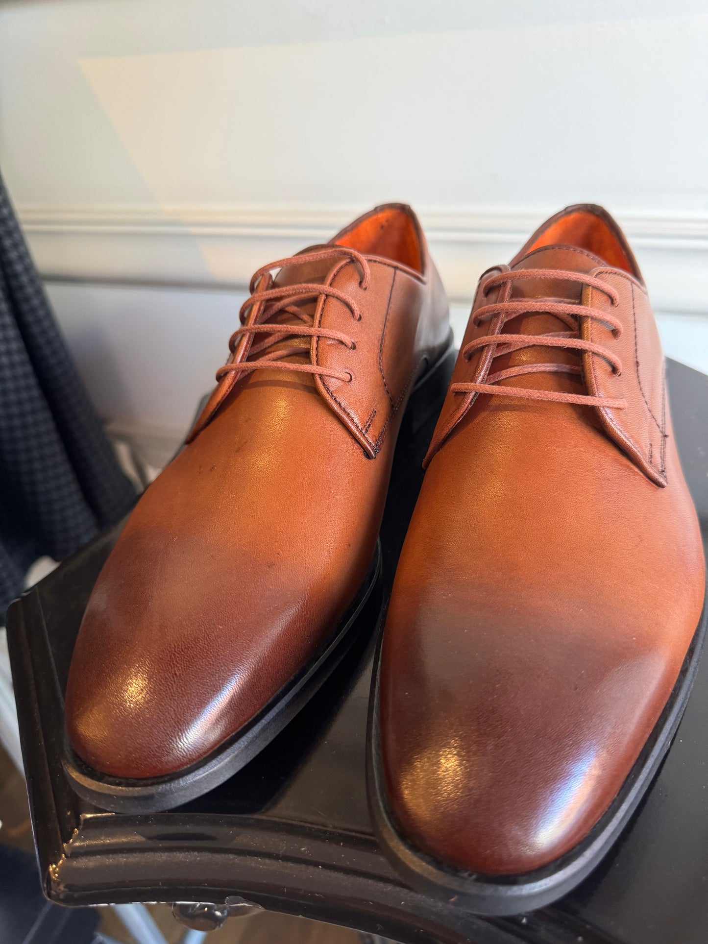 ETERI Classic Brown Leather Shoes