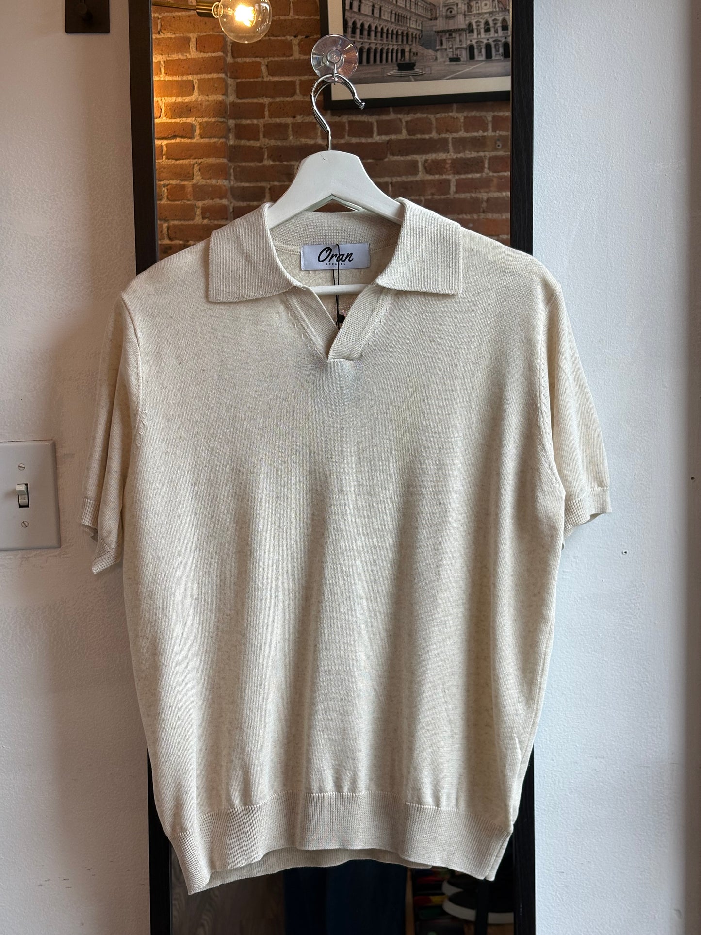 Beige Short Sleeve