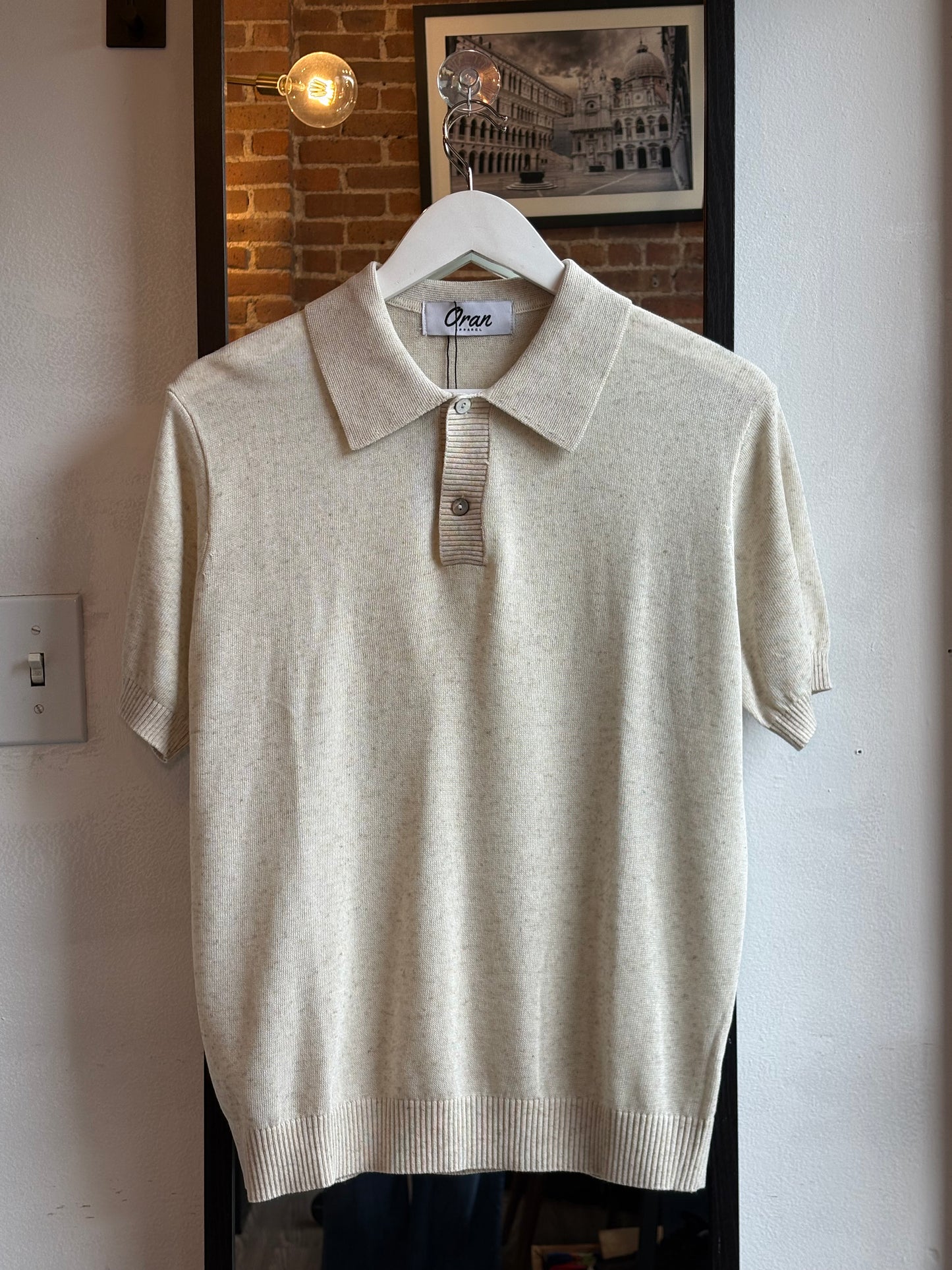 Beige Short Sleeve
