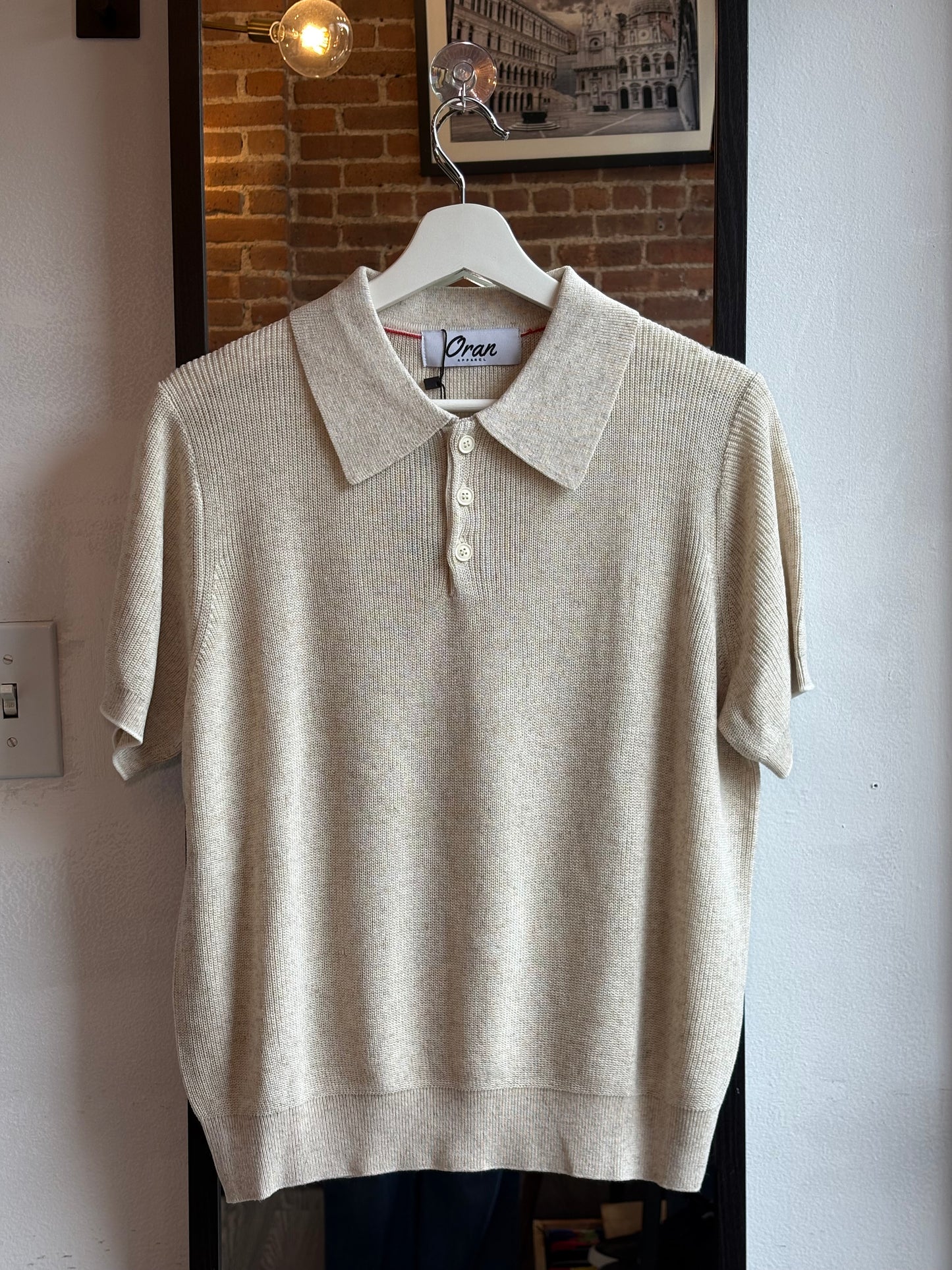 Beige Short Sleeve