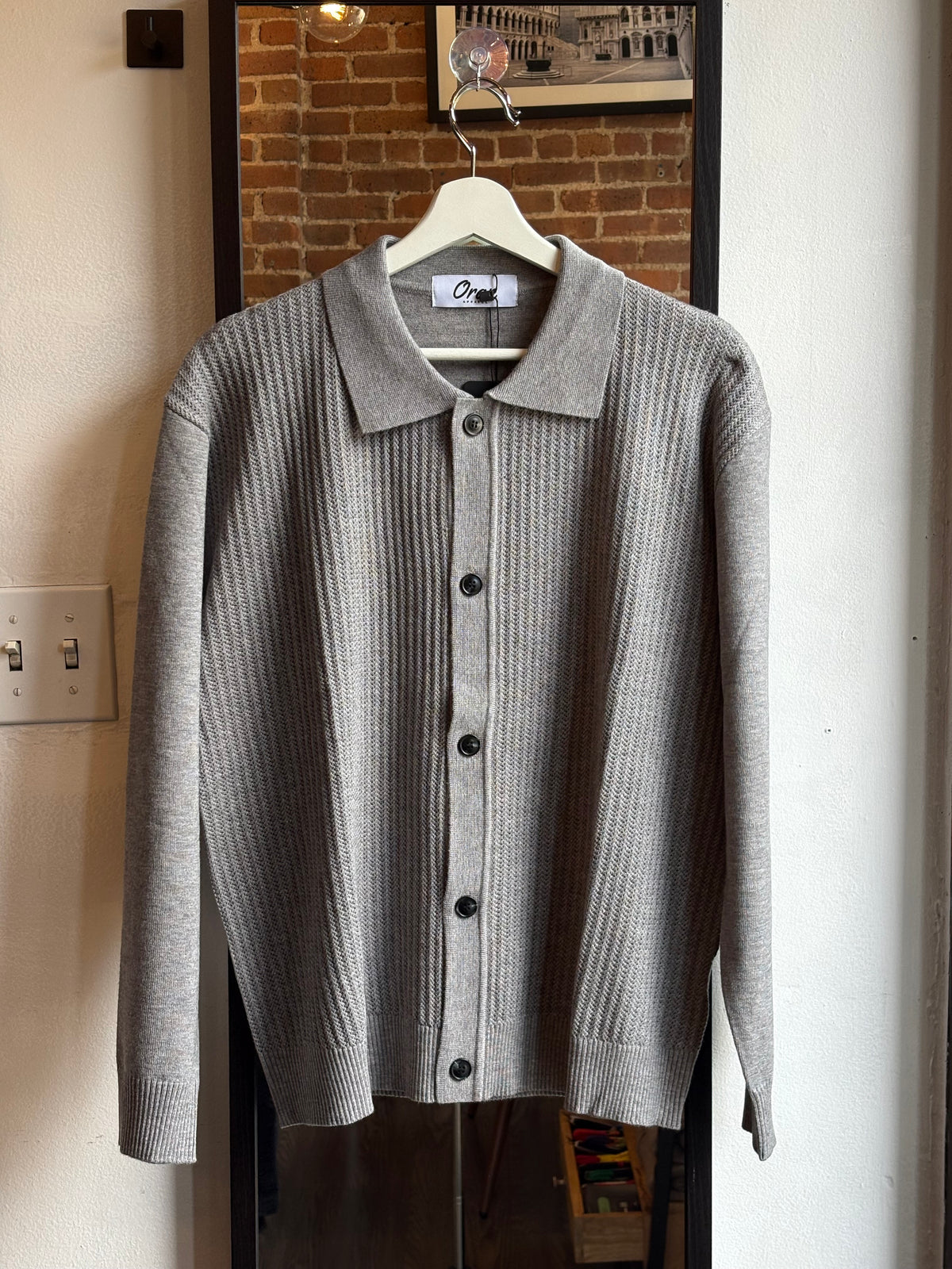 Gray Cardigan
