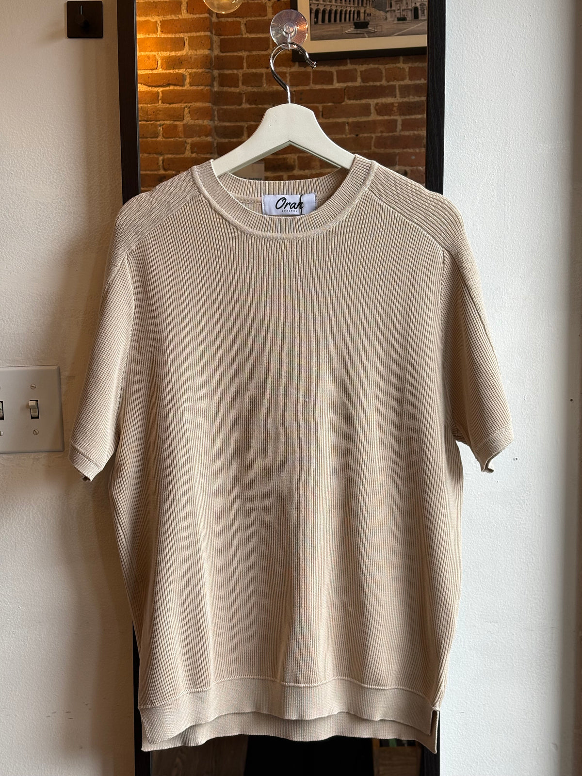 Beige Short Sleeve