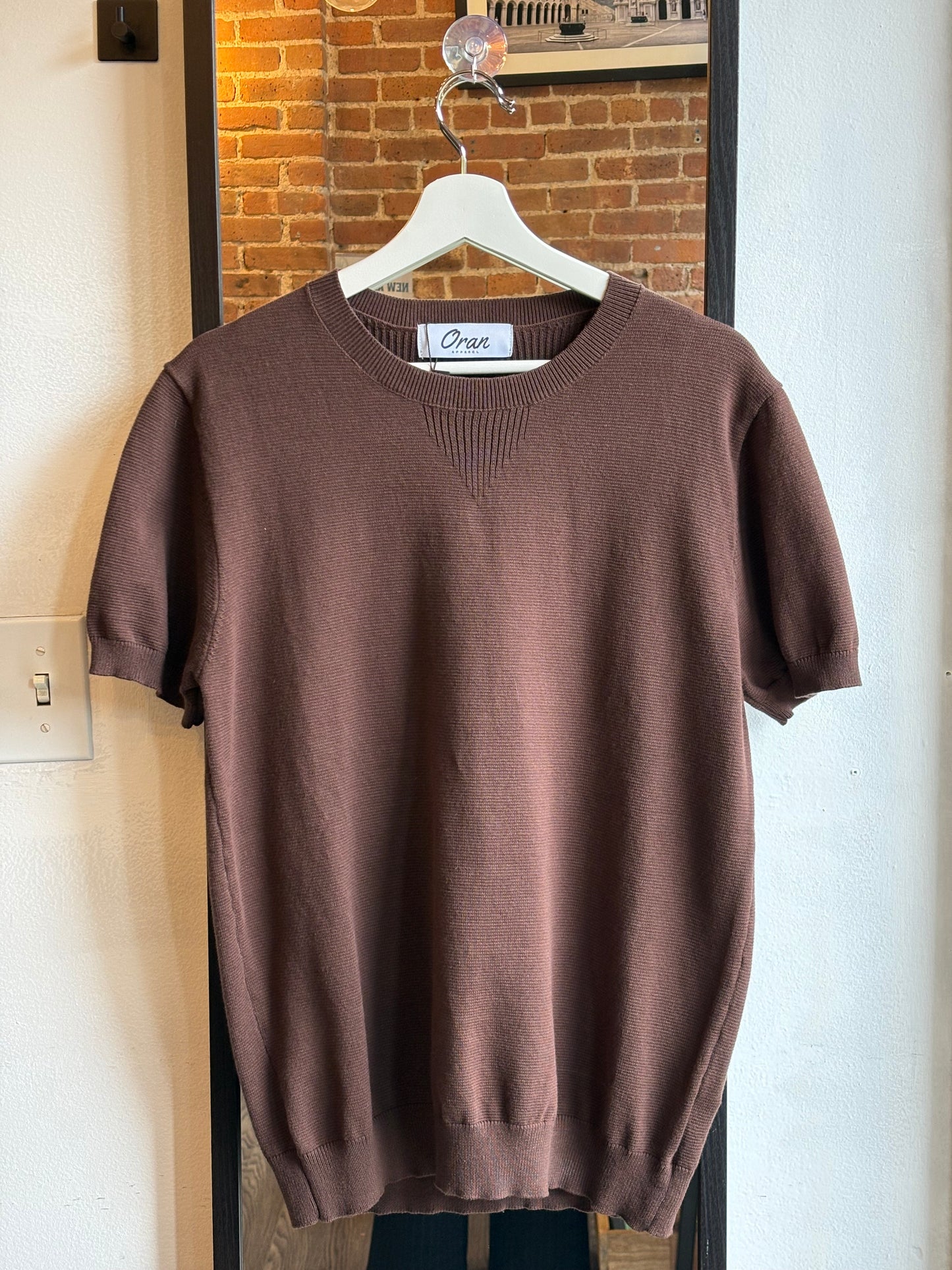 Brown Short Sleeve