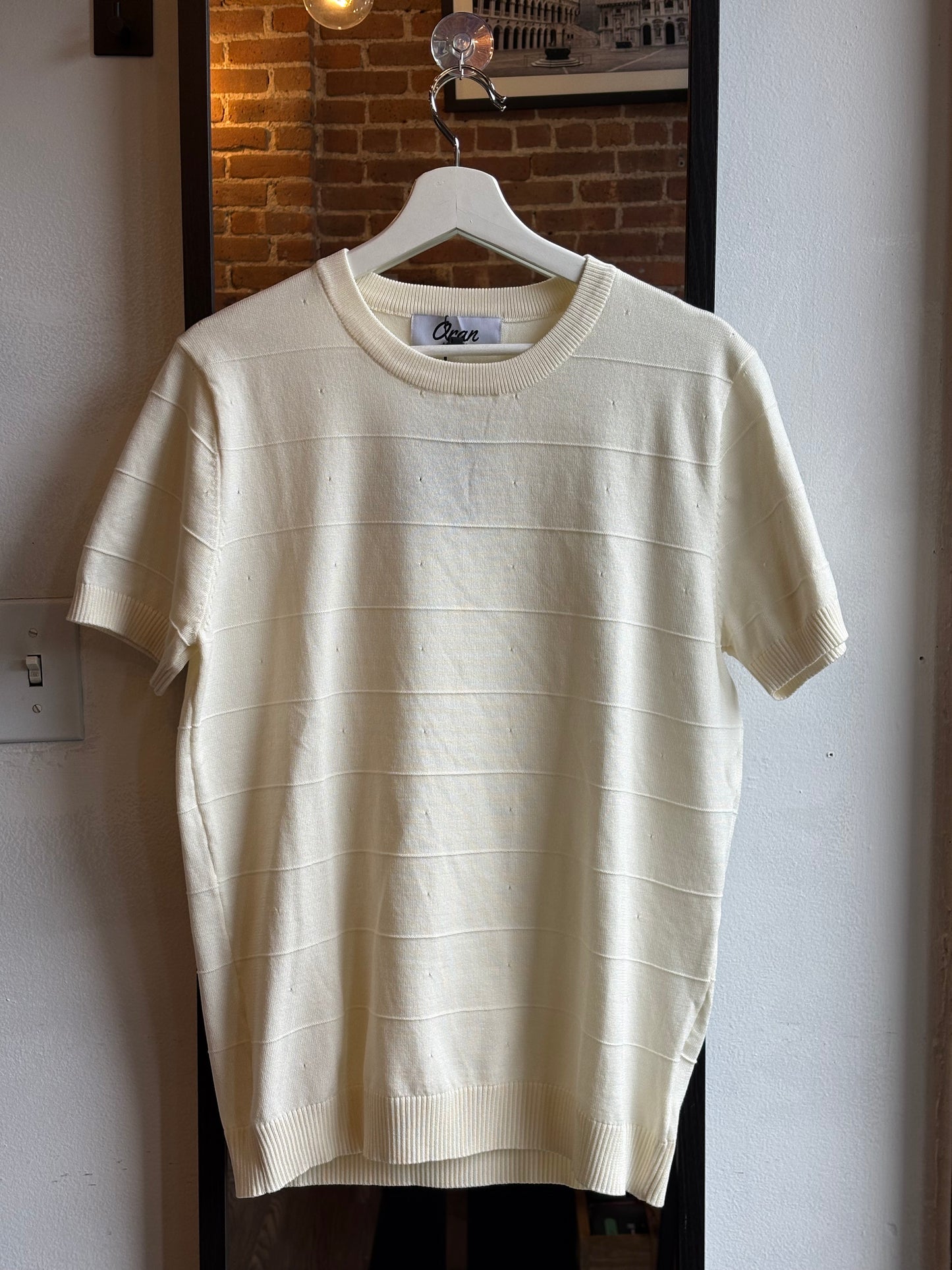 Beige Short Sleeve
