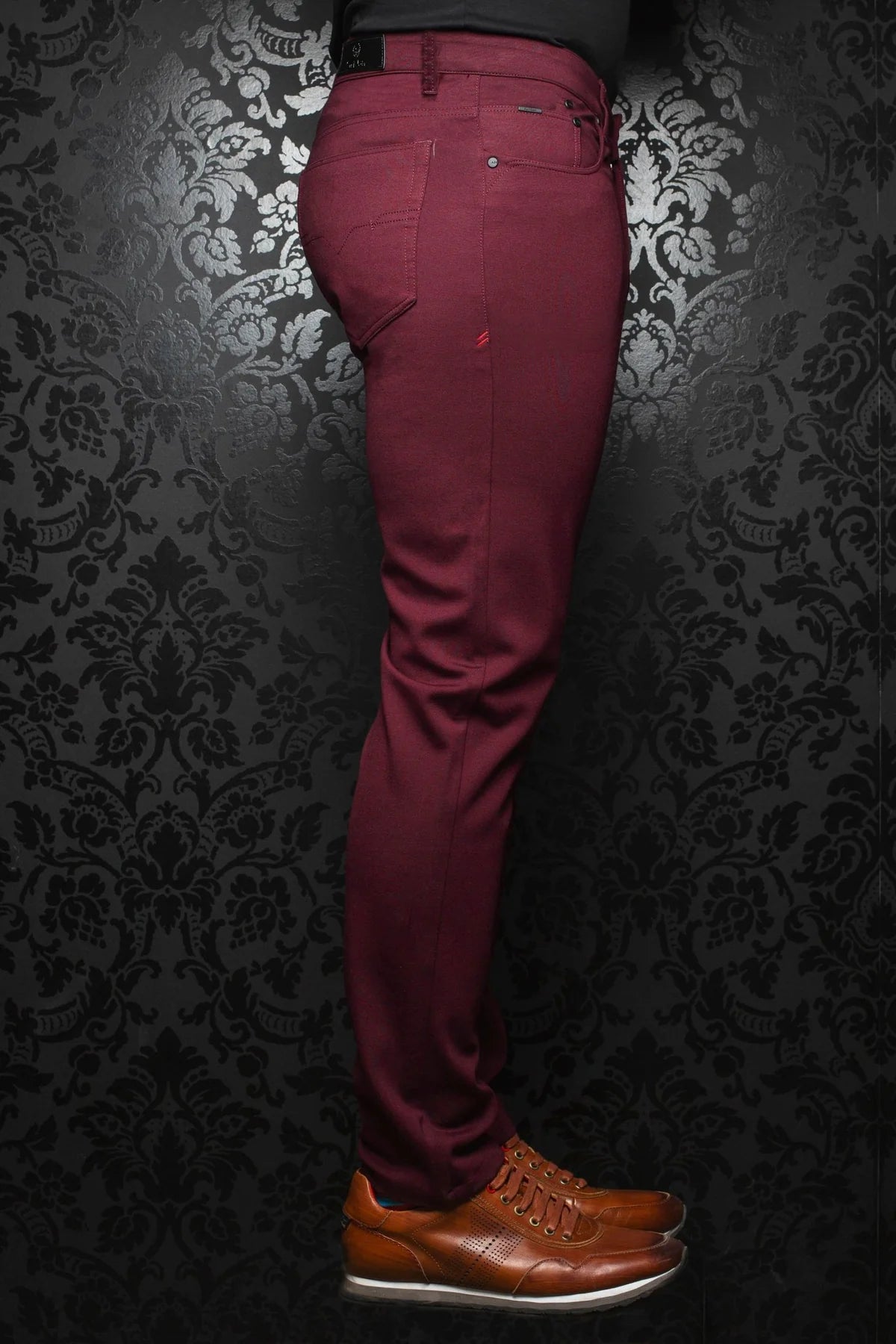 Burgundy Pants