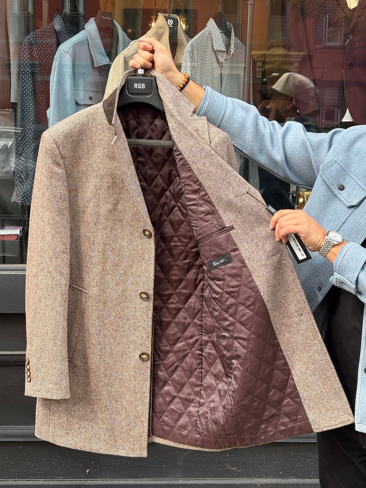 Brown Overcoat