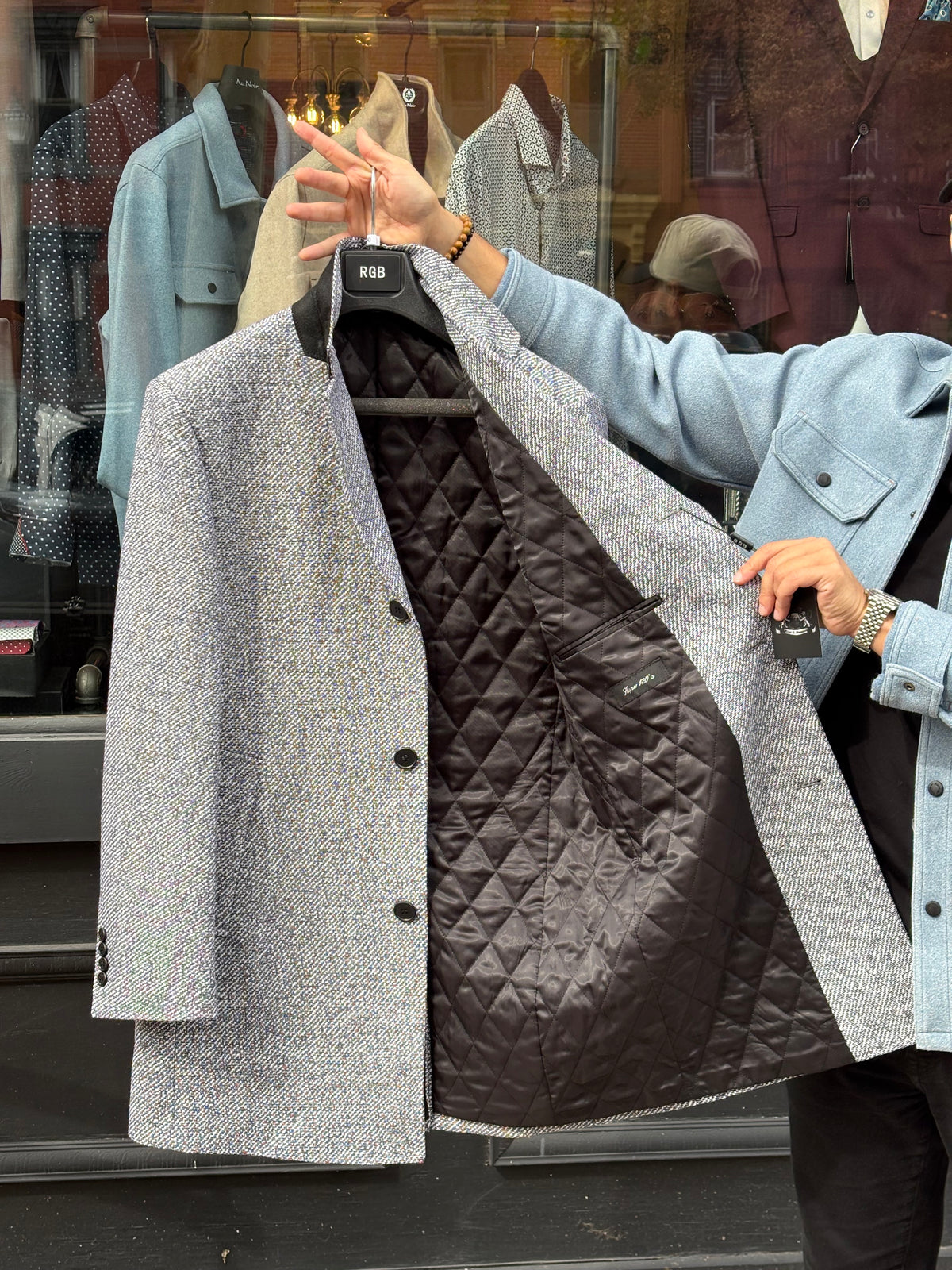 Black & White Overcoat