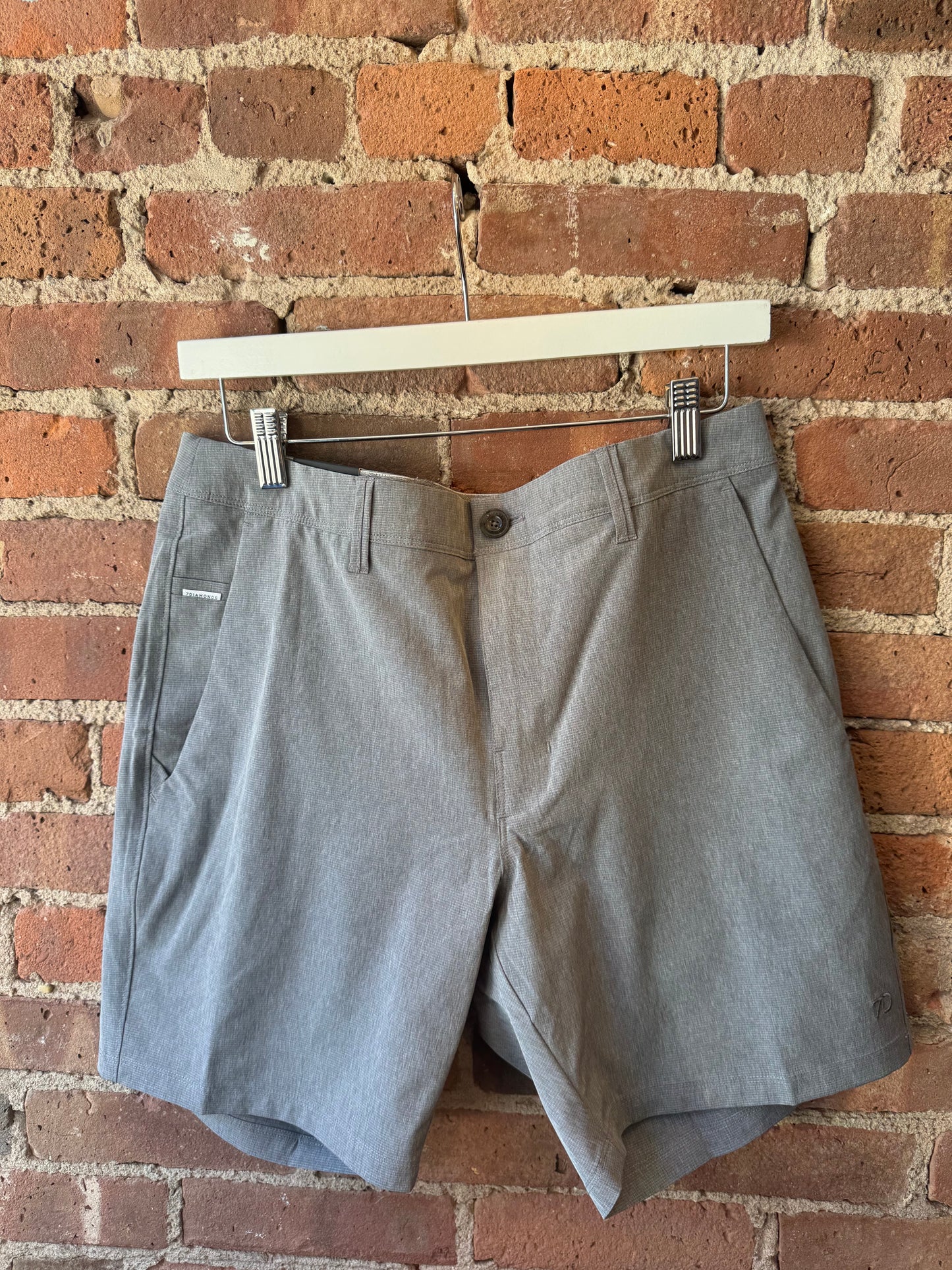 Men's Tailored Performance Shorts – Classic Gray