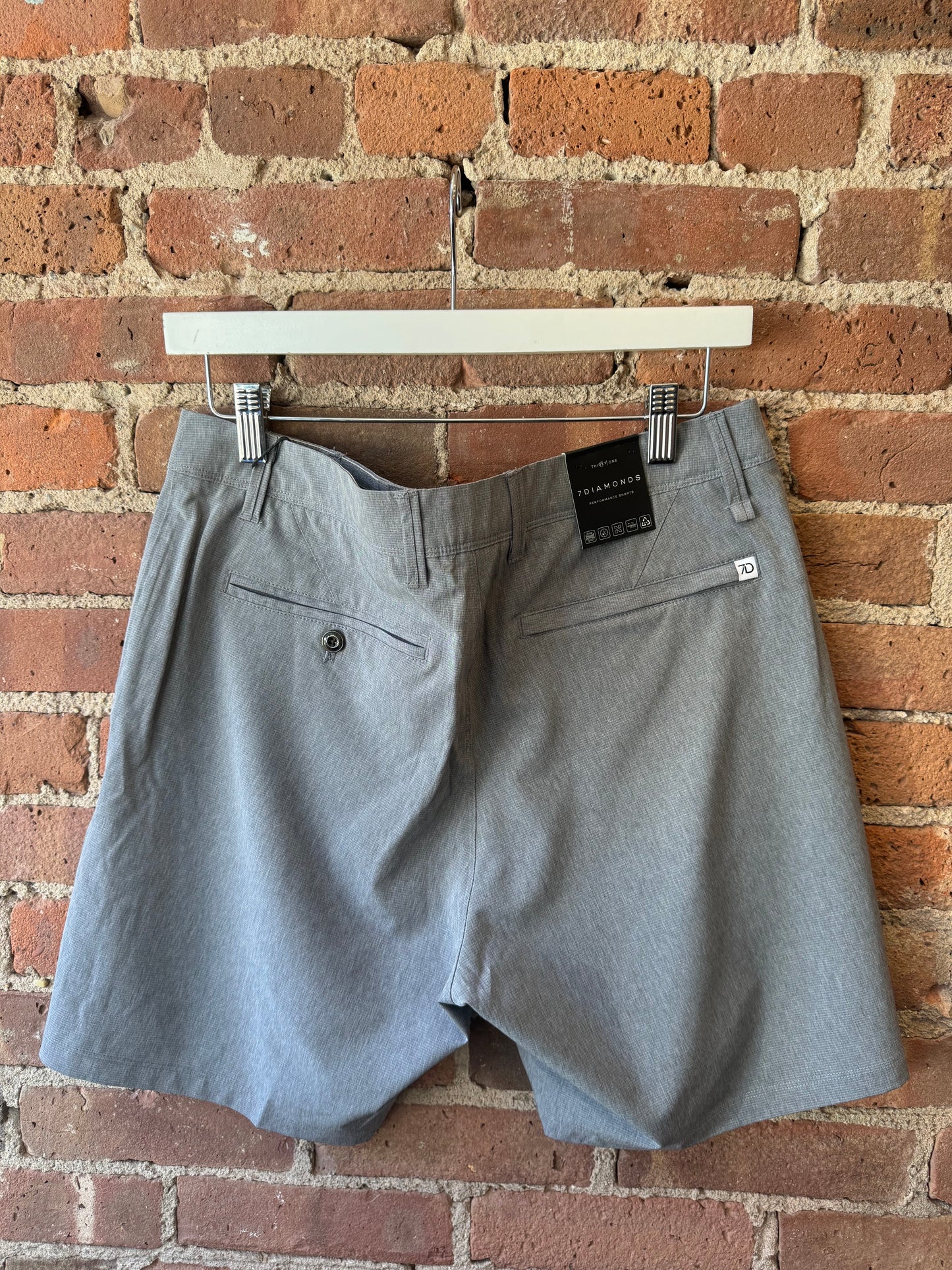 Men's Tailored Performance Shorts – Classic Gray