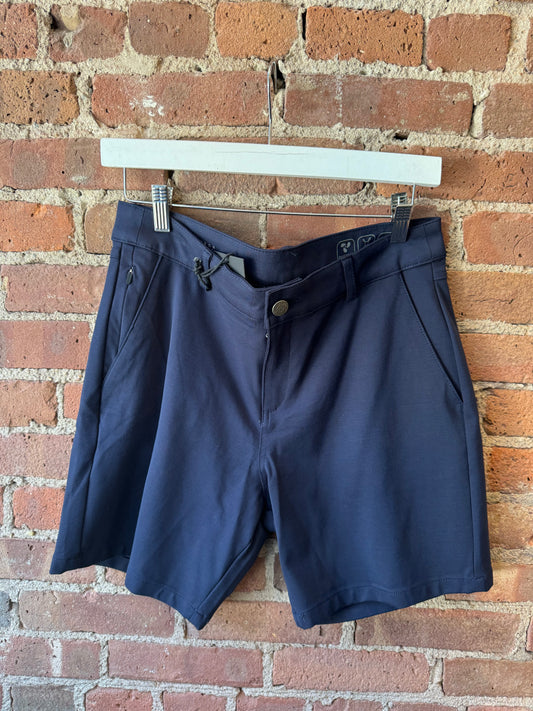 Navy Blue Hybrid Shorts – Perfect for Casual & Active Wear