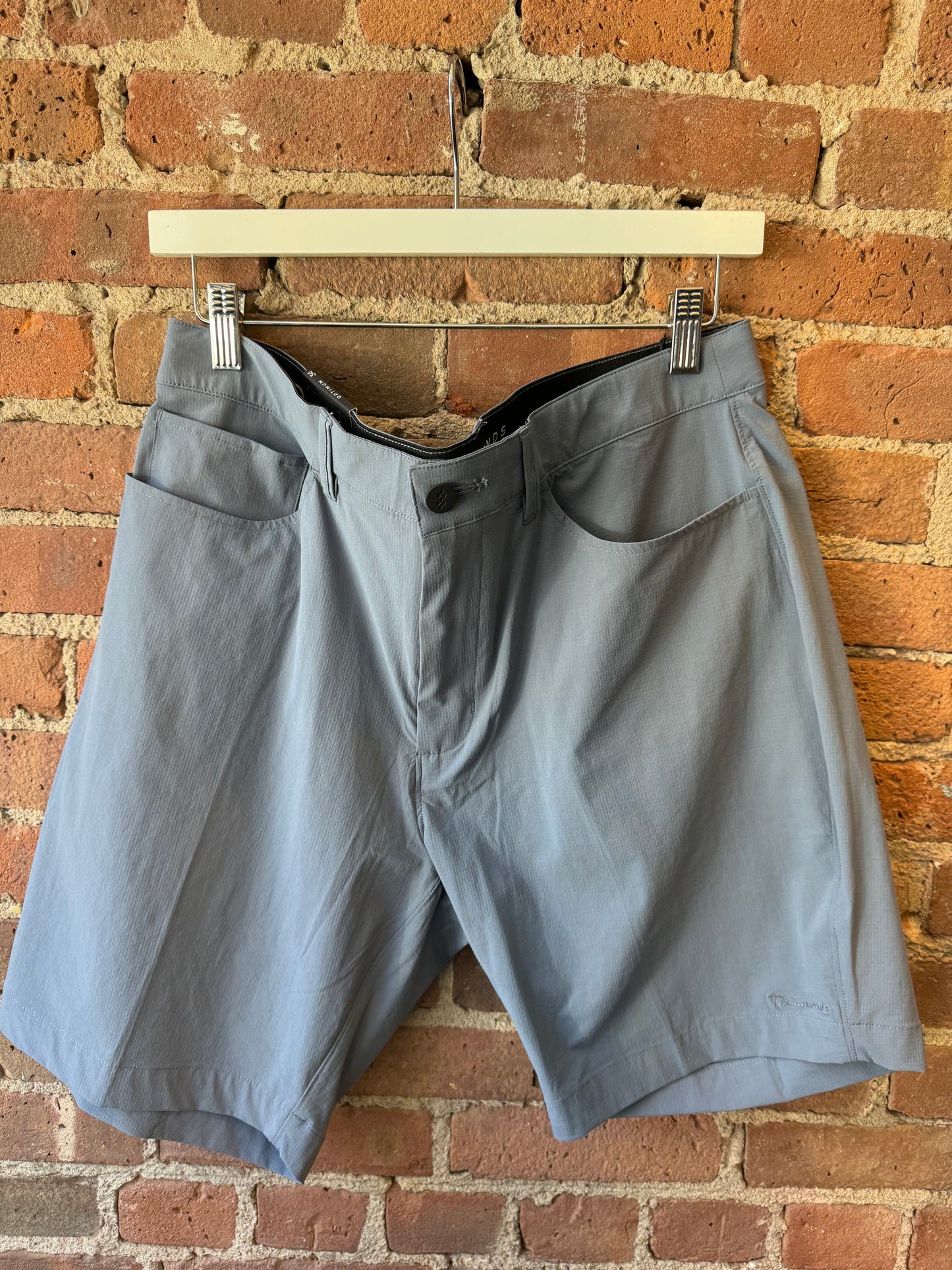 Slate Blue Performance Shorts – Versatile & Comfortable